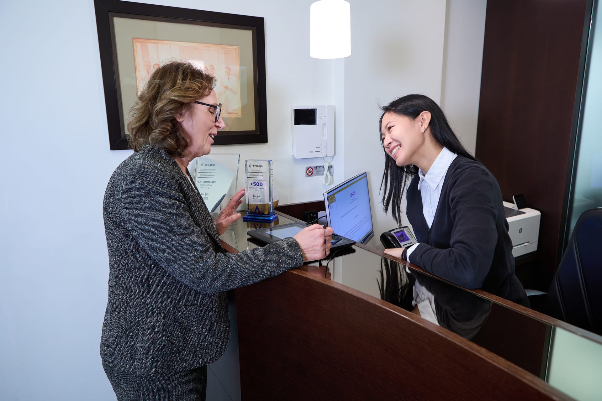 Ambiente accogliente dello Studio Zerosi